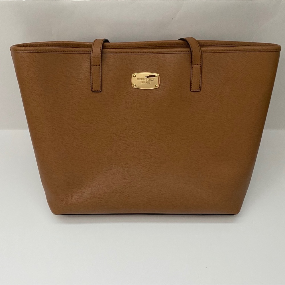 Michael Kors Camel Tan Colored Tote Bag Purse